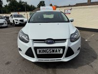 USED 2012 62 FORD FOCUS 1.6 Zetec Hatchback 5dr Petrol Manual Euro 5 (105 ps) DEMO + 1 OWNER, 2KEYS, NEW MOT