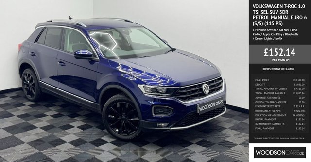 View our VOLKSWAGEN T-ROC
