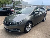USED 2018 68 VAUXHALL ASTRA 1.6 CDTi ecoTEC BlueInjection Tech Line Nav Sports Tourer 5dr Diesel Manual Euro 6 (s/s) (110 ps) * FULL SERVICE HISTORY * 2 KEYS *