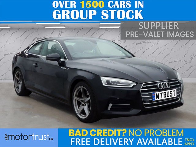 View our Audi A5 2.0 TFSI 35 Sport Coupe 2dr Petrol S Tronic Euro 6 (s/s) (150 ps) 2 FORMER OWNERS! 