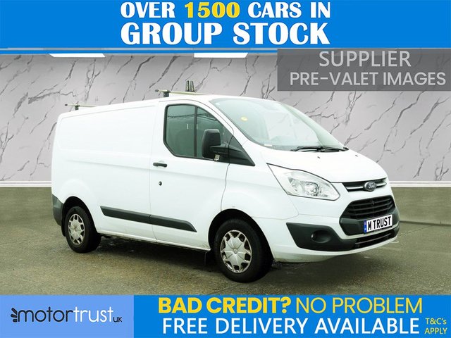 View our Ford Transit Custom 2.0 TDCi 270 Trend Panel Van 5dr Diesel Manual L1 H1 (163 g/km, 104 bhp) 1 OWNER FROM NEW!