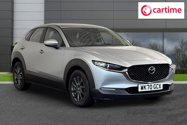 View our Mazda CX-30 2.0 SKYACTIV-G MHEV SE-L Lux SUV 5dr Petrol Manual Euro 6 (s/s) (122 ps) Reverse Camera, Front / Rear Parking Sensors, Android Auto / Apple CarPlay, Heated Front Seats, 16In Alloys
