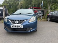 USED 2016 16 SUZUKI BALENO 1.0 Boosterjet SZ5 Hatchback 5dr Petrol Manual Euro 6 (111 ps) FANTASTIC SPEC AND VALUE