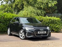 USED 2021 21 AUDI A3 1.4 TFSIe 40 S line Sportback 5dr Petrol Plug-in Hybrid S Tronic Euro 6 (s/s) 13kWh (204 ps) Grey seats / Great Spec / S Line
