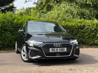 USED 2021 21 AUDI A3 1.4 TFSIe 40 S line Sportback 5dr Petrol Plug-in Hybrid S Tronic Euro 6 (s/s) 13kWh (204 ps) Grey seats / Great Spec / S Line