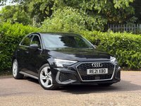 USED 2021 21 AUDI A3 1.4 TFSIe 40 S line Sportback 5dr Petrol Plug-in Hybrid S Tronic Euro 6 (s/s) 13kWh (204 ps) Grey seats / Great Spec / S Line
