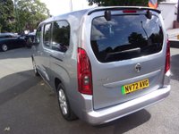 USED 2023 72 VAUXHALL Combo Life Electric 50kWh SE XL MPV Auto 5dr (7.4kW Charger) XL, LWB, 7 SEAT, ELECTRIC.