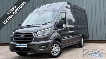 2024 FORD TRANSIT 350 LIMITED L4 H3 JUMBO XLWB HIGH ROOF RWD EURO 6 2.0 170 ps £27995.00