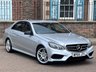 USED 2016 S MERCEDES-BENZ E CLASS 2.1 E220 BlueTEC AMG Night Edition Saloon 4dr Diesel G-Tronic+ Euro 6 (s/s) (177 ps) 