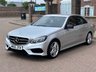 USED 2016 S MERCEDES-BENZ E CLASS 2.1 E220 BlueTEC AMG Night Edition Saloon 4dr Diesel G-Tronic+ Euro 6 (s/s) (177 ps) 