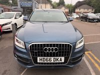 USED 2017 66 AUDI Q5 2.0 TDI S line Plus SUV 5dr Diesel S Tronic quattro Euro 6 (s/s) (190 ps) 