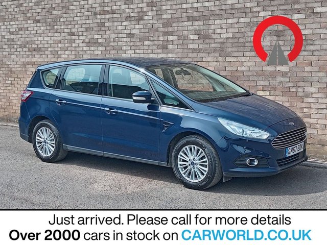View our Ford S-Max 1.5T EcoBoost Zetec MPV 5dr Petrol Manual Euro 6 (s/s) (160 ps)