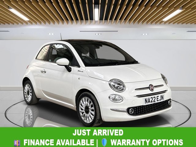 2022 22 FIAT 500 1.0 MHEV Dolcevita Hatchback 3dr Petrol Manual Euro 6 (s/s) (70 bhp) Bluetooth | Climate Control