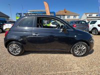 USED 2016 65 FIAT 500 1.2 Lounge Hatchback 3dr Petrol Manual Euro 6 (s/s) (69 bhp) &pound;20 Road Tax + Leather Interior + Bluetooth
