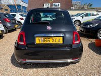 USED 2016 65 FIAT 500 1.2 Lounge Hatchback 3dr Petrol Manual Euro 6 (s/s) (69 bhp) &pound;20 Road Tax + Leather Interior + Bluetooth