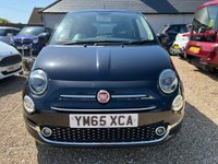 USED 2016 65 FIAT 500 1.2 Lounge Hatchback 3dr Petrol Manual Euro 6 (s/s) (69 bhp) &pound;20 Road Tax + Leather Interior + Bluetooth