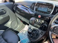 USED 2016 65 FIAT 500 1.2 Lounge Hatchback 3dr Petrol Manual Euro 6 (s/s) (69 bhp) &pound;20 Road Tax + Leather Interior + Bluetooth