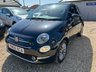 USED 2016 65 FIAT 500 1.2 Lounge Hatchback 3dr Petrol Manual Euro 6 (s/s) (69 bhp) &pound;20 Road Tax + Leather Interior + Bluetooth