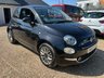 USED 2016 65 FIAT 500 1.2 Lounge Hatchback 3dr Petrol Manual Euro 6 (s/s) (69 bhp) &pound;20 Road Tax + Leather Interior + Bluetooth