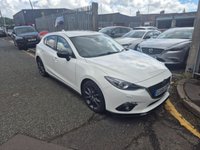 USED 2016 66 MAZDA MAZDA3 2.0 SKYACTIV-G Sport Black Hatchback 5dr Petrol Manual Euro 6 (s/s) (121 ps) GREAT VALUE PETROL HATCHBACK