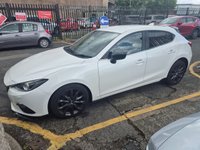 USED 2016 66 MAZDA MAZDA3 2.0 SKYACTIV-G Sport Black Hatchback 5dr Petrol Manual Euro 6 (s/s) (121 ps) GREAT VALUE PETROL HATCHBACK
