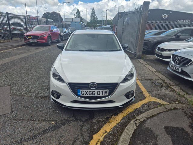 View our Mazda Mazda3 2.0 SKYACTIV-G Sport Black Hatchback 5dr Petrol Manual Euro 6 (s/s) (121 ps)