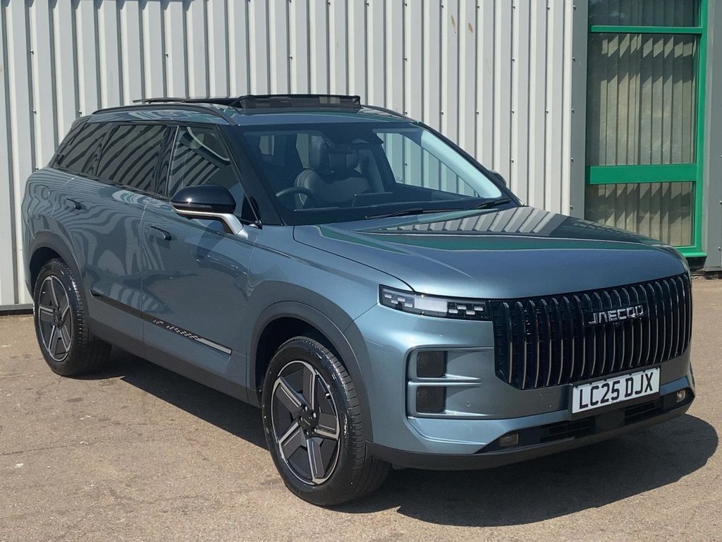 USED 2025 25 JAECOO 7 1.5T SHS 18.3kWh Luxury SUV 5dr Petrol Plug-in Hybrid Auto Euro 6 (s/s) (204 ps) PANROOF+540&deg;CAMERA+HUD+CARPLAY
