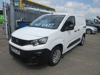 USED 2020 70 PEUGEOT PARTNER 1.5 BlueHDi 1000 Professional Standard Euro 6 NO VAT TO PAY  2020 PEUGEOT PARTNER 1.5 BlueHDi 1000 Professional Standard Euro 6 NO VAT TO PAY
