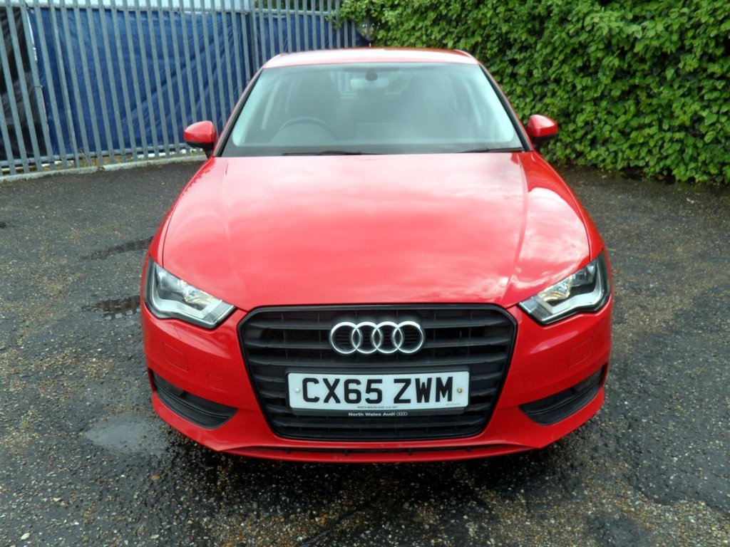 USED 2015 65 AUDI A3 1.6 TDI Sport Sportback 5dr Diesel Manual Euro 6 (s/s) (Nav) (110 ps) Cam-Belt Replaced Two Keys Sat Nav