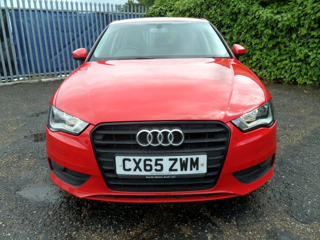 USED 2015 65 AUDI A3 1.6 TDI Sport Sportback 5dr Diesel Manual Euro 6 (s/s) (Nav) (110 ps) Cam-Belt Replaced Two Keys Sat Nav