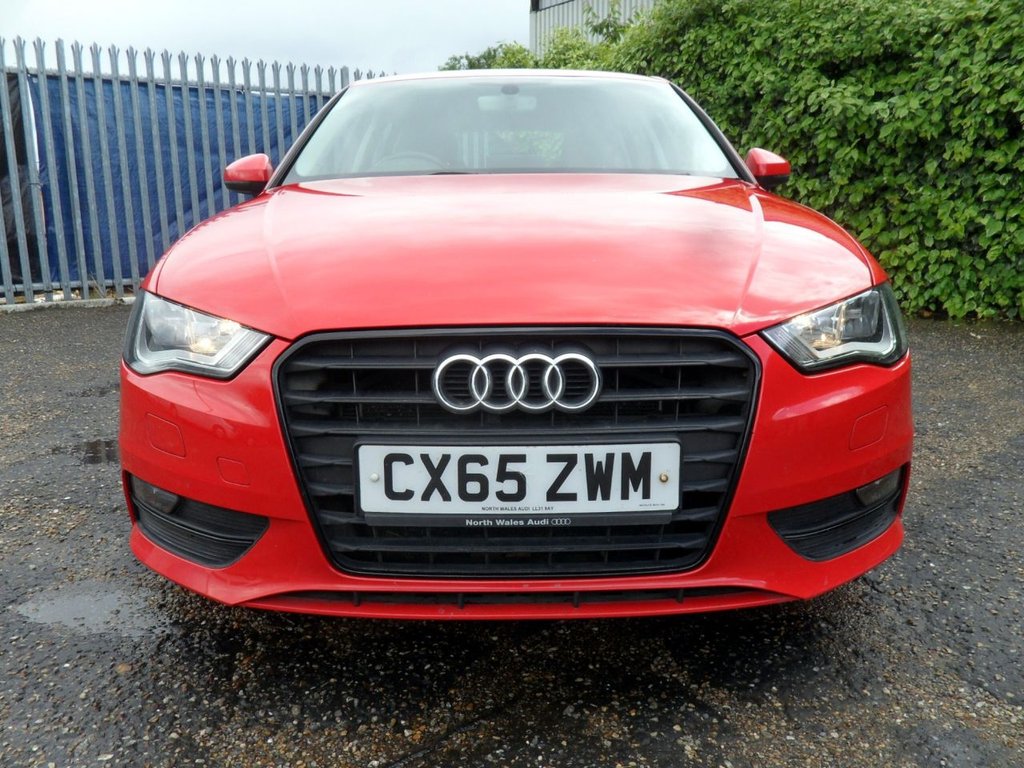 USED 2015 65 AUDI A3 1.6 TDI Sport Sportback 5dr Diesel Manual Euro 6 (s/s) (Nav) (110 ps) Cam-Belt Replaced Two Keys Sat Nav