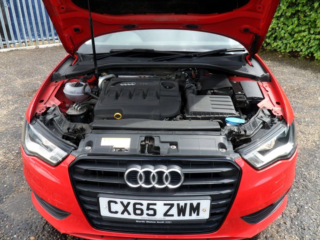 USED 2015 65 AUDI A3 1.6 TDI Sport Sportback 5dr Diesel Manual Euro 6 (s/s) (Nav) (110 ps) Cam-Belt Replaced Two Keys Sat Nav