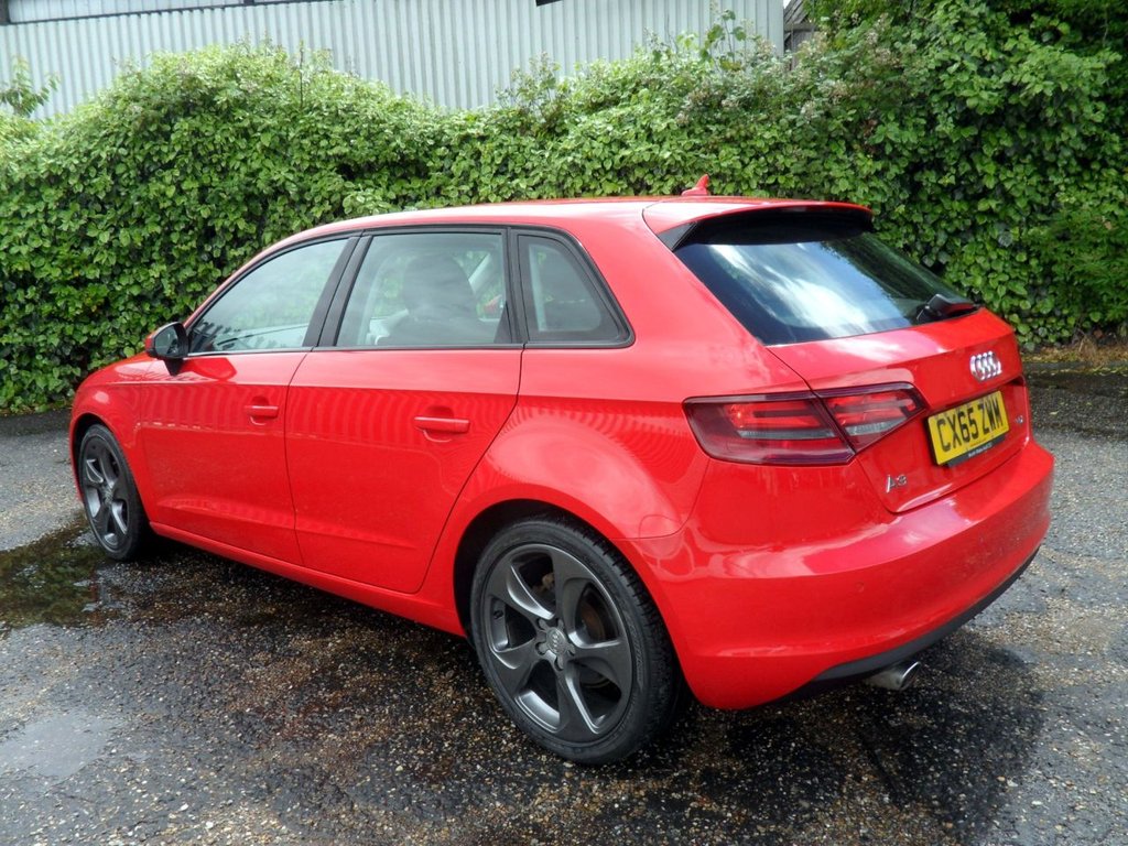 USED 2015 65 AUDI A3 1.6 TDI Sport Sportback 5dr Diesel Manual Euro 6 (s/s) (Nav) (110 ps) Cam-Belt Replaced Two Keys Sat Nav