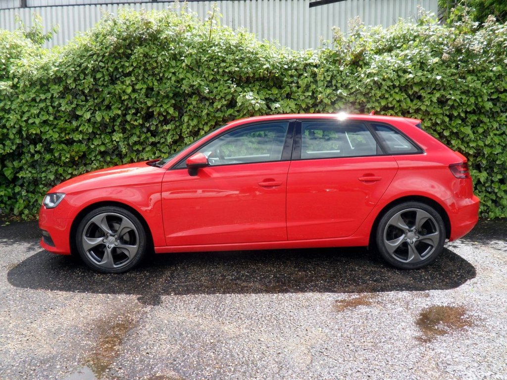 USED 2015 65 AUDI A3 1.6 TDI Sport Sportback 5dr Diesel Manual Euro 6 (s/s) (Nav) (110 ps) Cam-Belt Replaced Two Keys Sat Nav