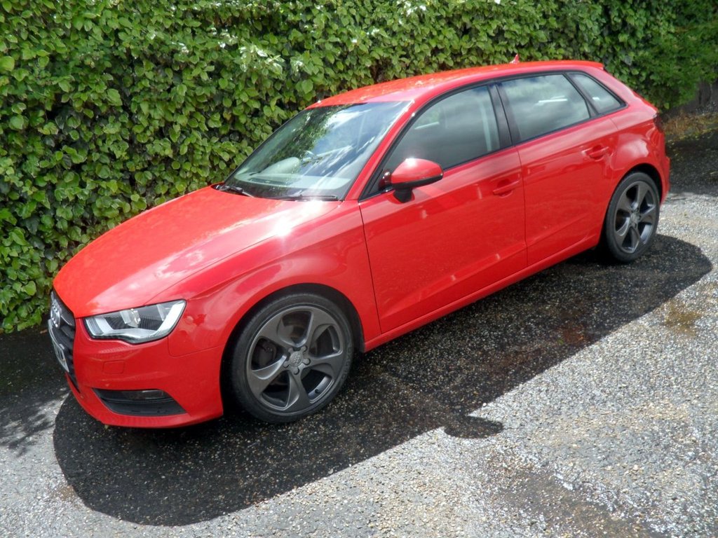 USED 2015 65 AUDI A3 1.6 TDI Sport Sportback 5dr Diesel Manual Euro 6 (s/s) (Nav) (110 ps) Cam-Belt Replaced Two Keys Sat Nav