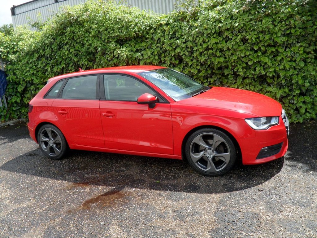 USED 2015 65 AUDI A3 1.6 TDI Sport Sportback 5dr Diesel Manual Euro 6 (s/s) (Nav) (110 ps) Cam-Belt Replaced Two Keys Sat Nav