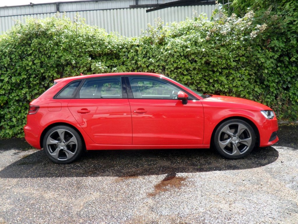 USED 2015 65 AUDI A3 1.6 TDI Sport Sportback 5dr Diesel Manual Euro 6 (s/s) (Nav) (110 ps) Cam-Belt Replaced Two Keys Sat Nav