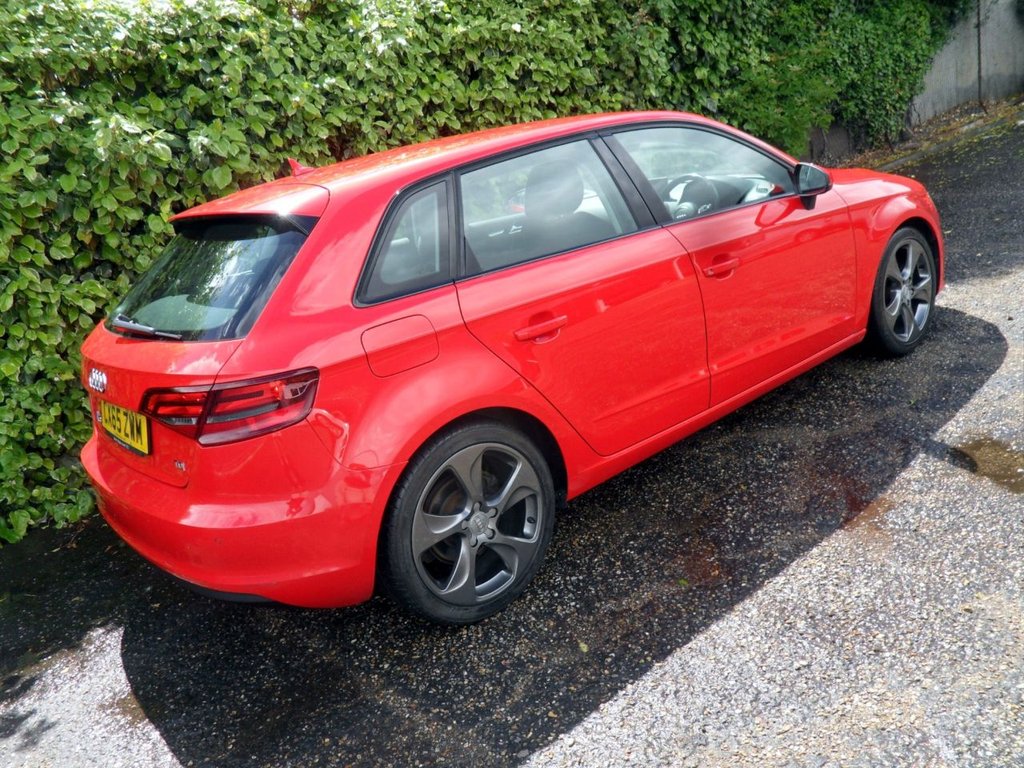 USED 2015 65 AUDI A3 1.6 TDI Sport Sportback 5dr Diesel Manual Euro 6 (s/s) (Nav) (110 ps) Cam-Belt Replaced Two Keys Sat Nav