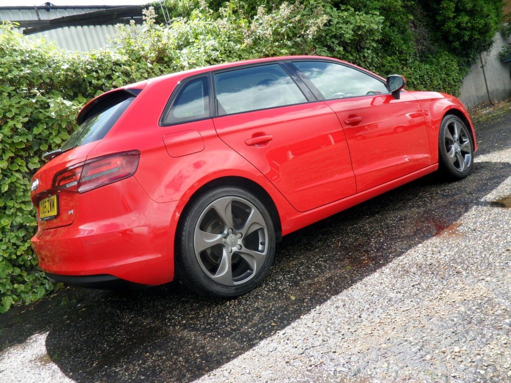 USED 2015 65 AUDI A3 1.6 TDI Sport Sportback 5dr Diesel Manual Euro 6 (s/s) (Nav) (110 ps) Cam-Belt Replaced Two Keys Sat Nav