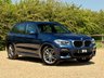 USED 2018 18 BMW X3 2.0 20i M Sport SUV 5dr Petrol Auto xDrive Euro 6 (s/s) (184 ps) 