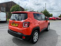 USED 2015 65 JEEP RENEGADE 2.0 MultiJetII Limited SUV 5dr Diesel Manual 4WD Euro 6 (s/s) (140 ps) LOW MILEAGE, 8 SERVICE STAMPS