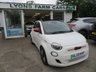 USED 2023 23 FIAT 500e C 42kWh RED Convertible 2dr Electric Automatic (118 ps) SAVE THOUSANDS with this nearly-new, very low mileage, all electric automatic convertible, Fiat 500e C 42kWh RED Edition finished in Ice White with only 11,651 miles from new!