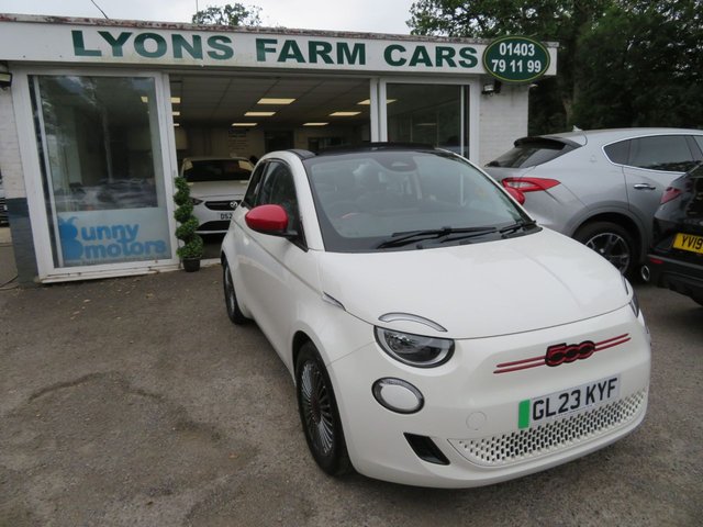View our FIAT 500e C