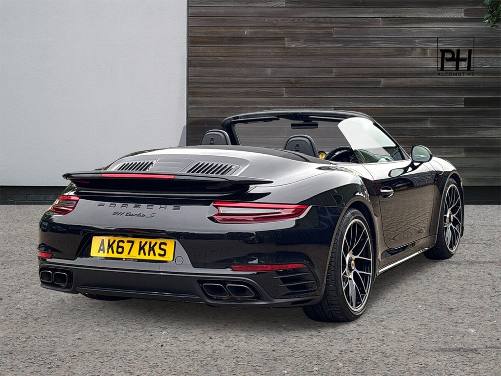 USED 2017 PORSCHE 911 3.8T 991 Turbo S Convertible 2dr Petrol PDK 4WD Euro 6 (s/s) (580 ps) 2 OWNER|PORSCHE WARRANTY 2027