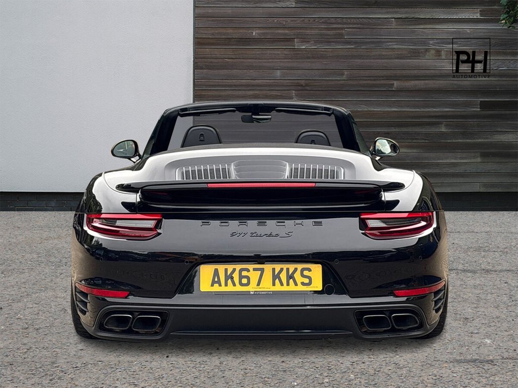 USED 2017 PORSCHE 911 3.8T 991 Turbo S Convertible 2dr Petrol PDK 4WD Euro 6 (s/s) (580 ps) 2 OWNER|PORSCHE WARRANTY 2027