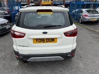 USED 2016 16 FORD ECOSPORT 1.5 TDCi Titanium SUV 5dr Diesel Manual 2WD Euro 6 (95 ps) SUV