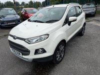 USED 2016 16 FORD ECOSPORT 1.5 TDCi Titanium SUV 5dr Diesel Manual 2WD Euro 6 (95 ps) SUV