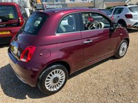 USED 2016 16 FIAT 500 0.9 TwinAir Lounge Hatchback 3dr Petrol Manual Euro 6 (s/s) (105 ps) &pound;20 Tax + Bluetooth + Panoramic Roof