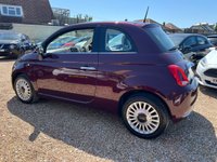 USED 2016 16 FIAT 500 0.9 TwinAir Lounge Hatchback 3dr Petrol Manual Euro 6 (s/s) (105 ps) &pound;20 Tax + Bluetooth + Panoramic Roof