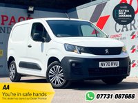 USED 2021 70 PEUGEOT PARTNER 1.5 BlueHDi 1000 Professional Standard Panel Van 5dr Diesel Manual SWB Euro 6 (100 bhp) NO VAT !!!